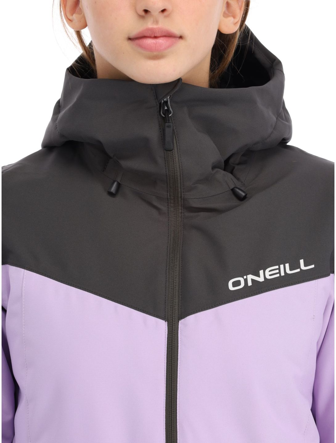 O'Neill, Aplite ski-jas dames Raven Colour Block grijs, roze 