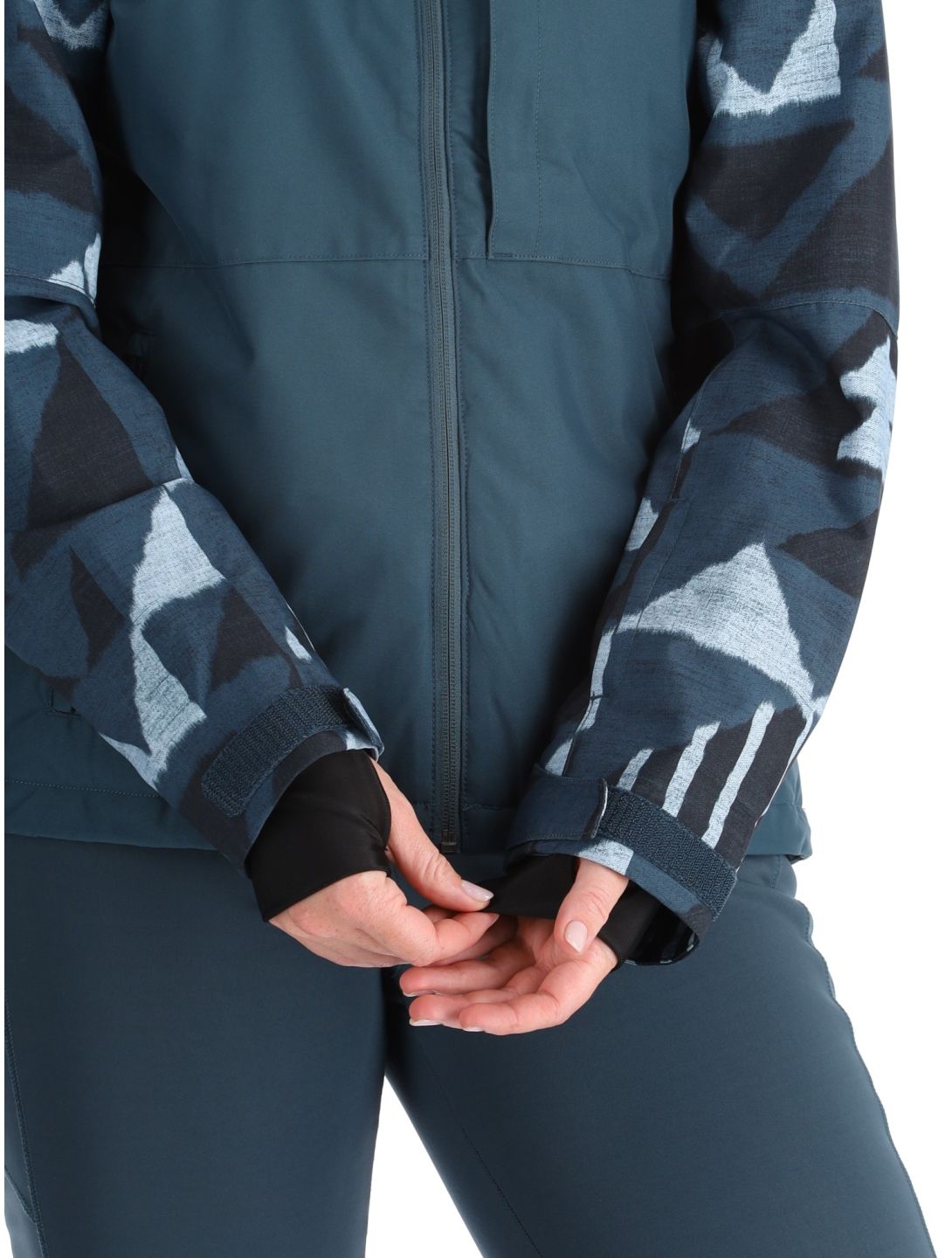 O'Neill, Aplite Plus ski-jas dames Blue Triangle Ikat blauw 