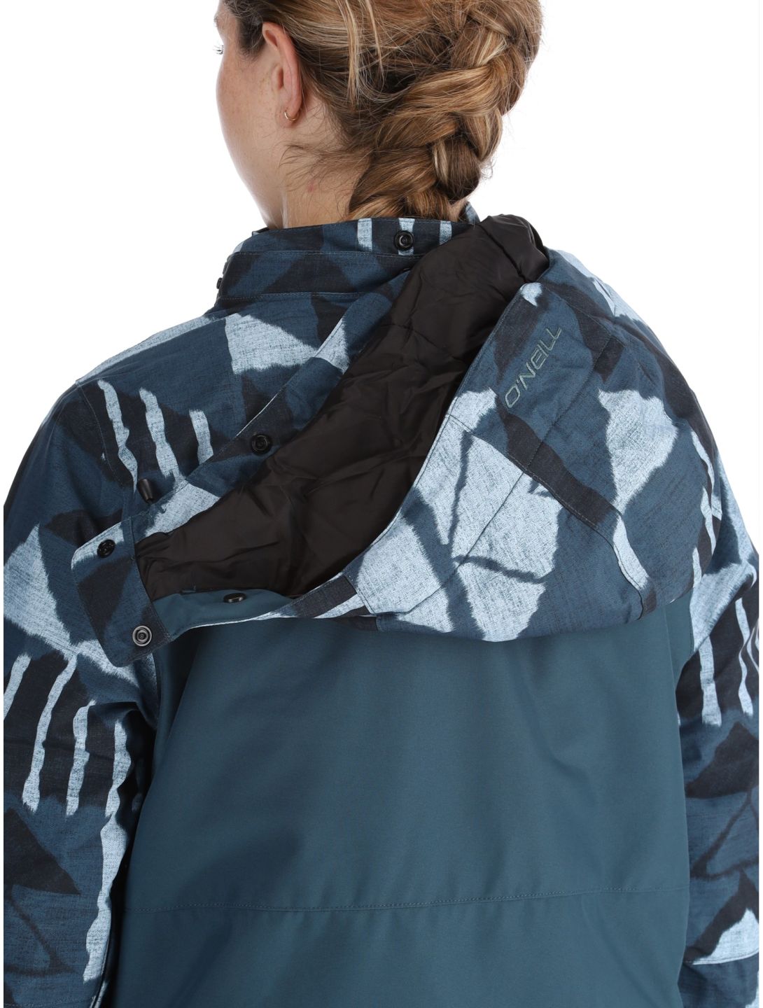 O'Neill, Aplite Plus ski-jas dames Blue Triangle Ikat blauw 