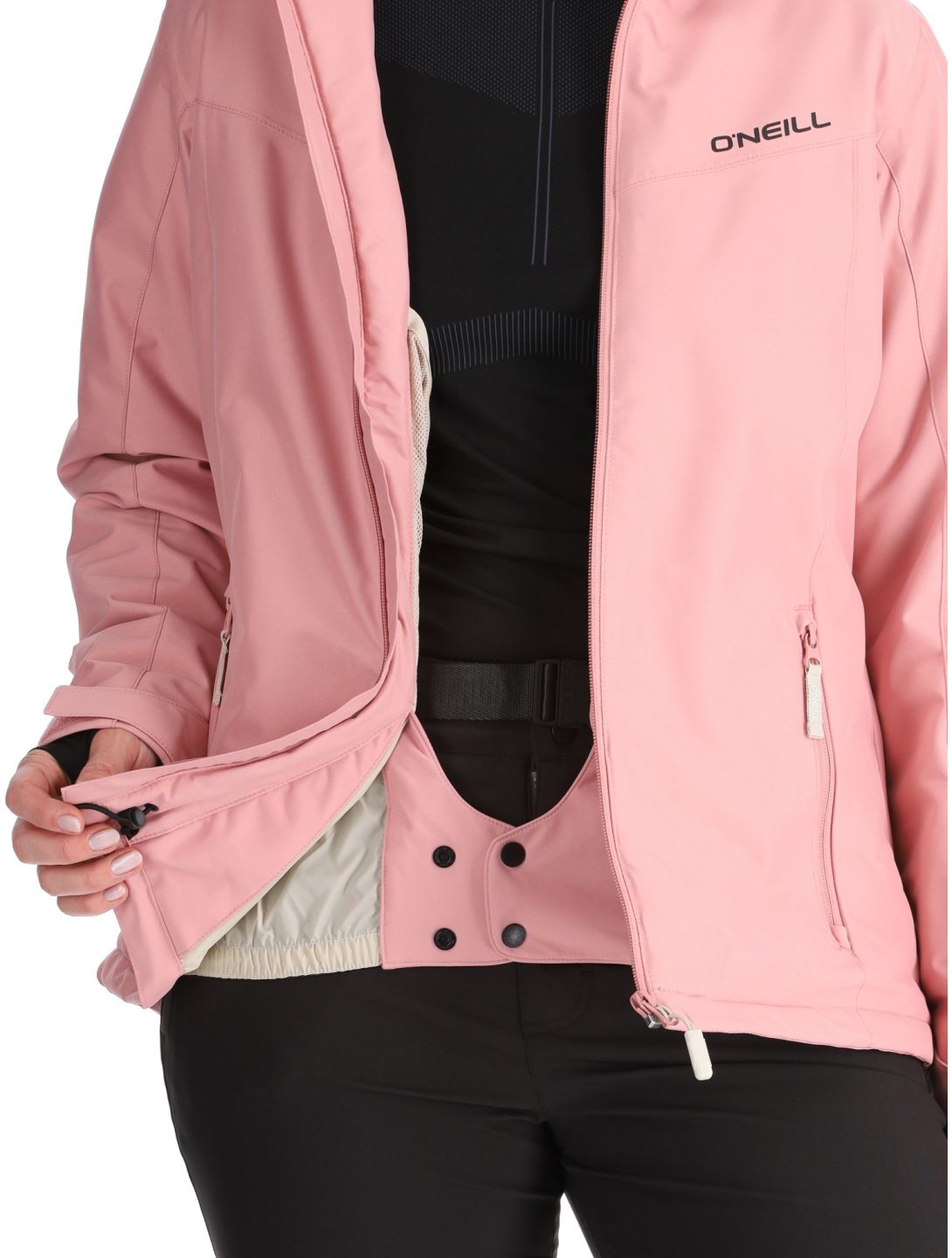 O'Neill, Aplite Snow ski-jas dames Genuine Pink roze 