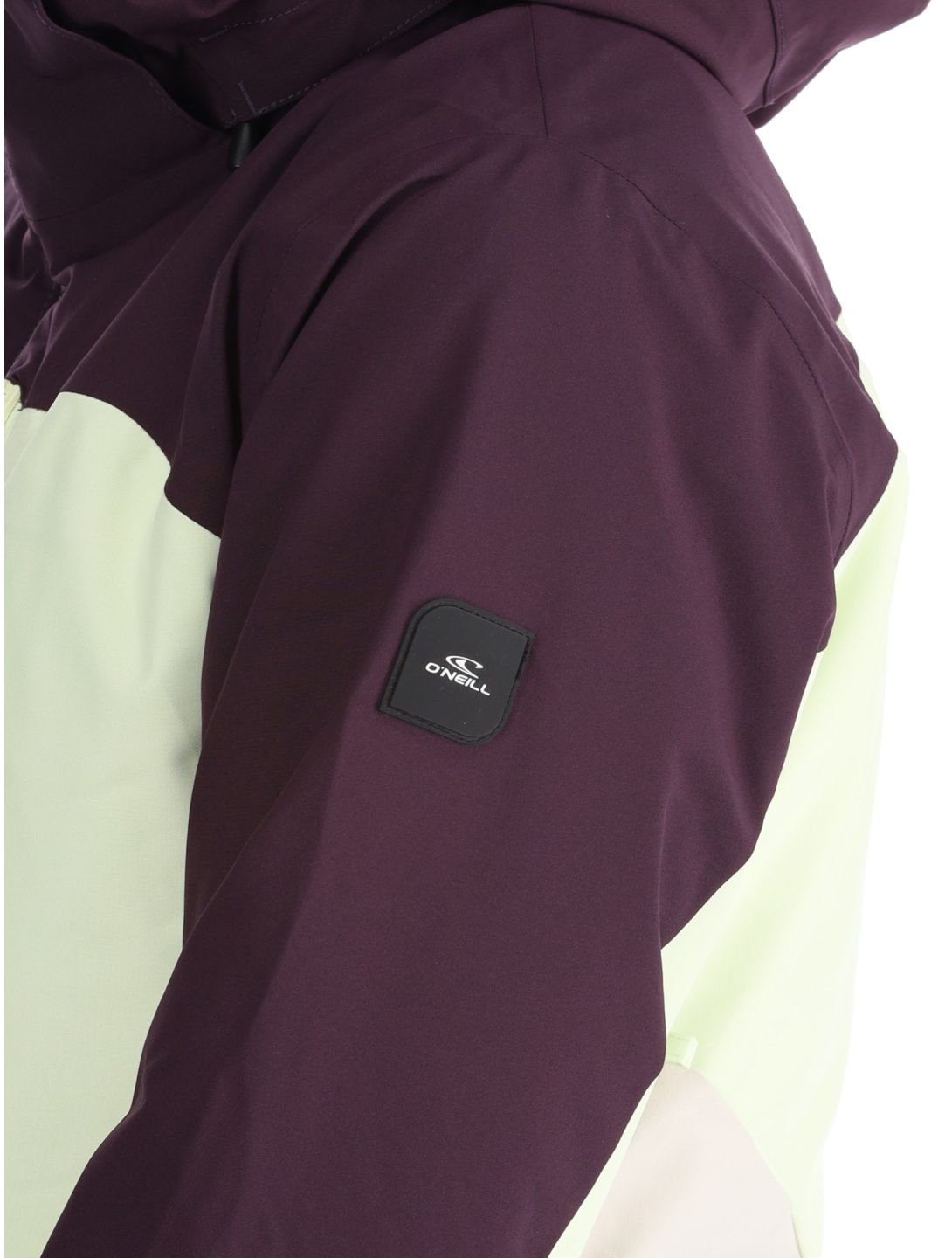 O'Neill, Carbonite Snow ski-jas dames Aubergine Colour Block paars, wit 