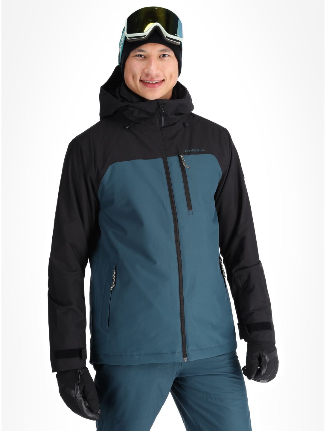 O'Neill, Hammer Plus Snow ski-jas heren Alma Steel blauw, zwart 