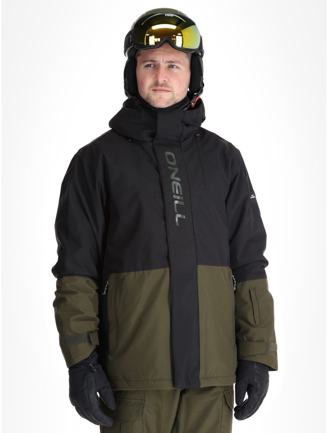 O'Neill, O'Riginals Hybrid ski-jas heren Black Out bruin, zwart 