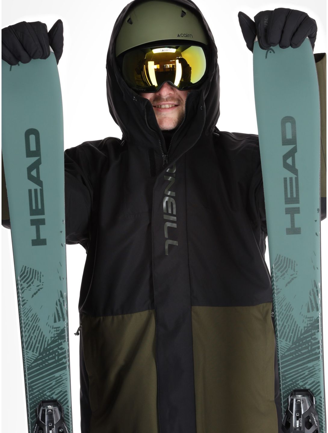 O'Neill, O'Riginals Hybrid ski-jas heren Black Out bruin, zwart 