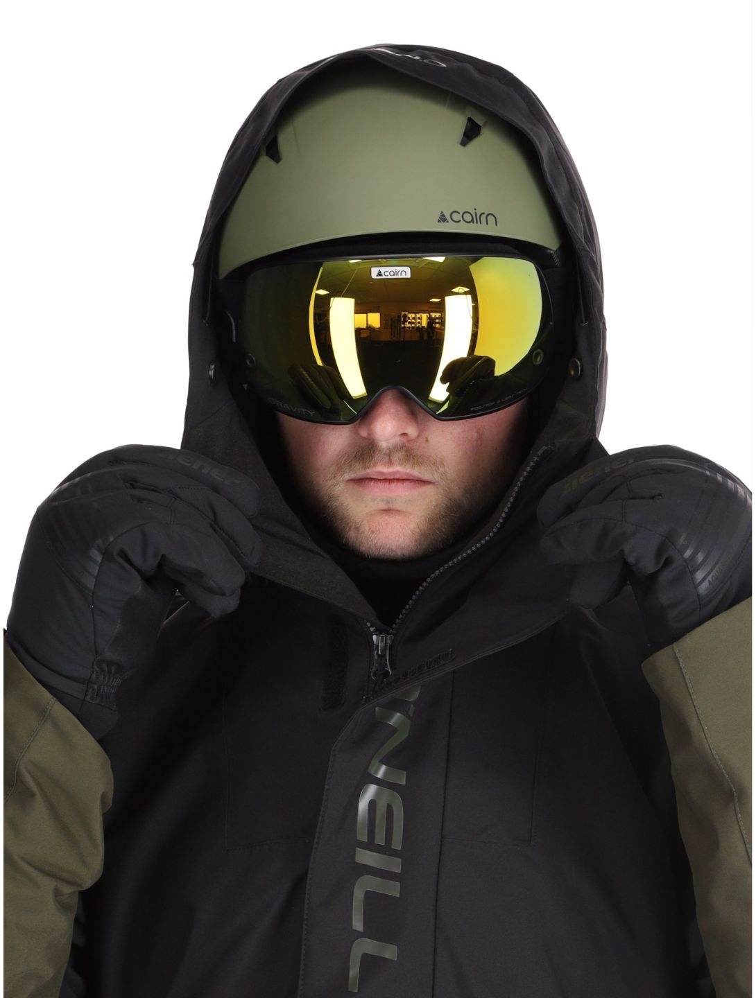 O'Neill, O'Riginals Hybrid ski-jas heren Black Out bruin, zwart 