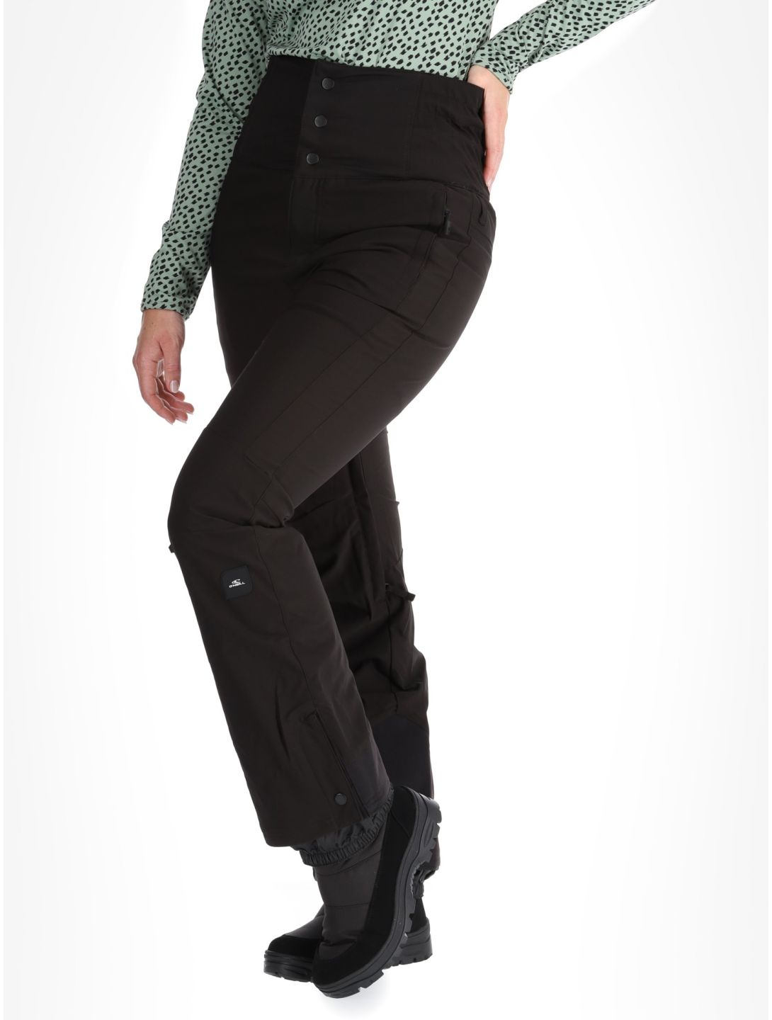 O'Neill, Total Disorder Slim Snow skibroek dames Black Out zwart 