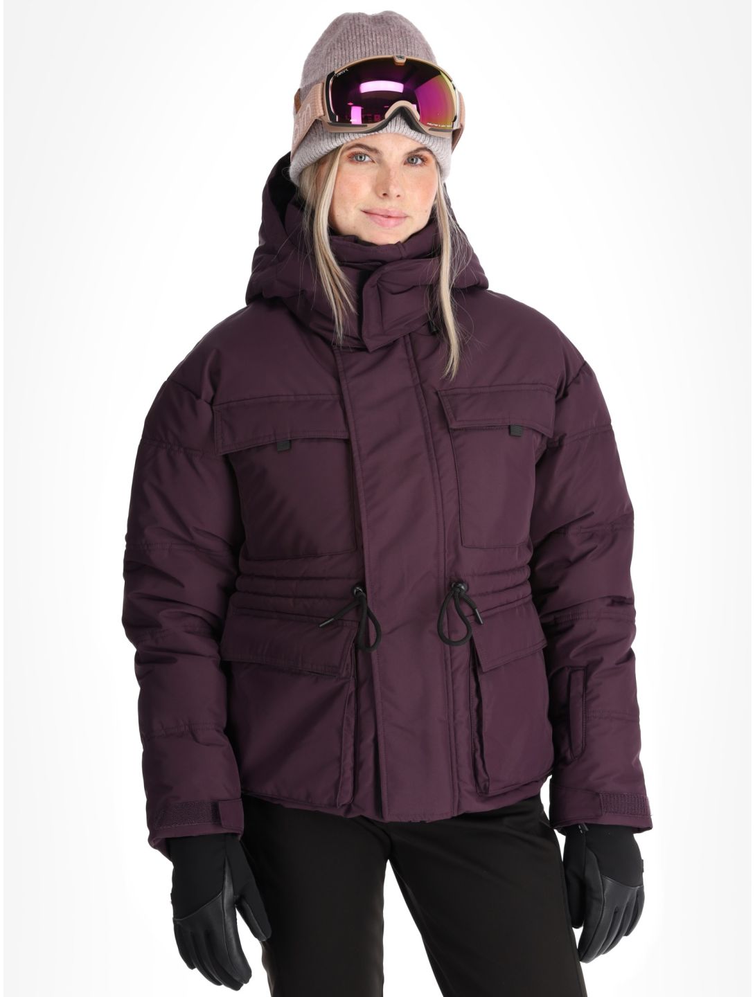 O'Neill, Z.E.N. Hybdrid ski-jas dames Aubergine paars 