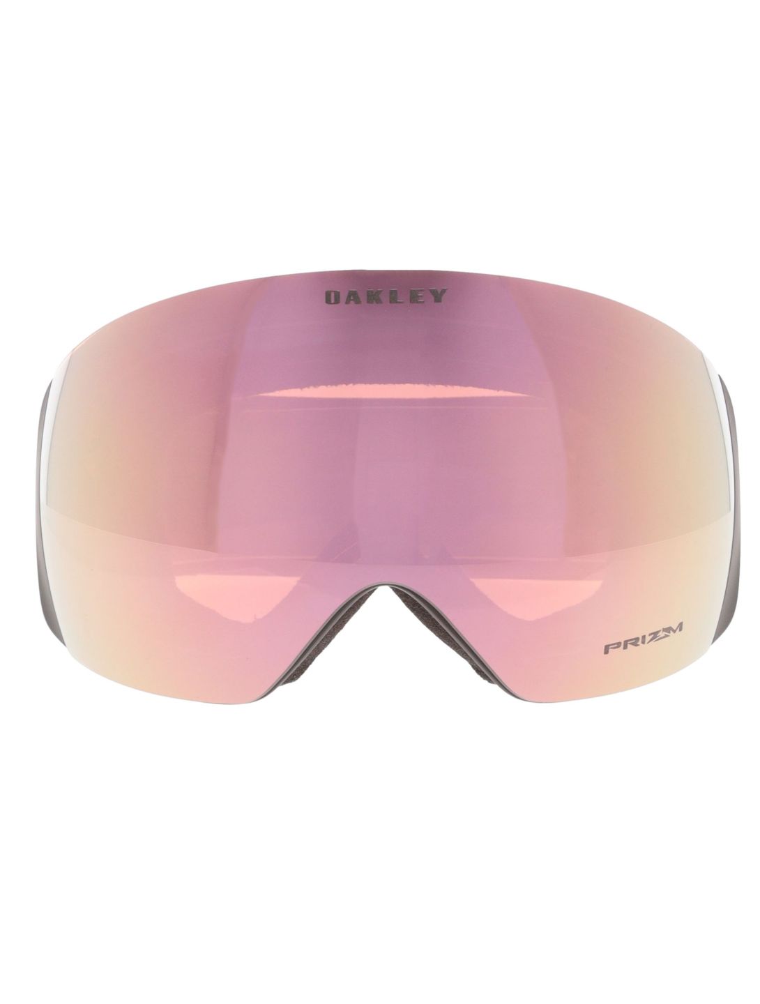 Oakley, Flight Deck L skibril unisex Matte Forged Iron - Prizm Rose Gold Iridium grijs 