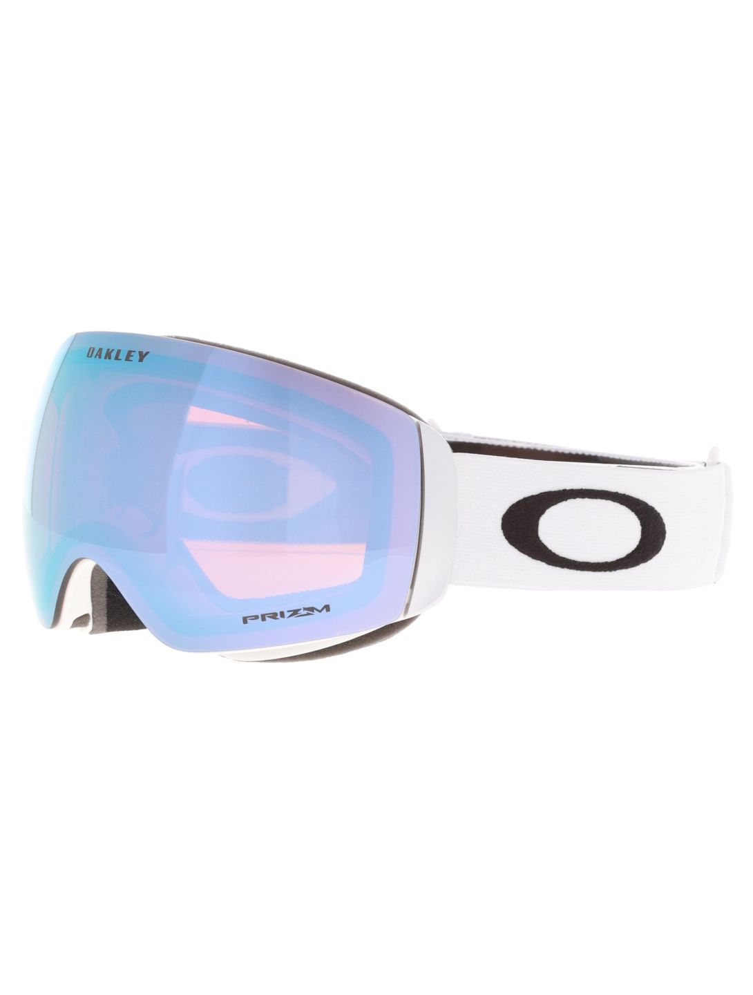 Oakley, Flight Deck M skibril unisex Matte White - Prizm Sapphire Iridium wit 