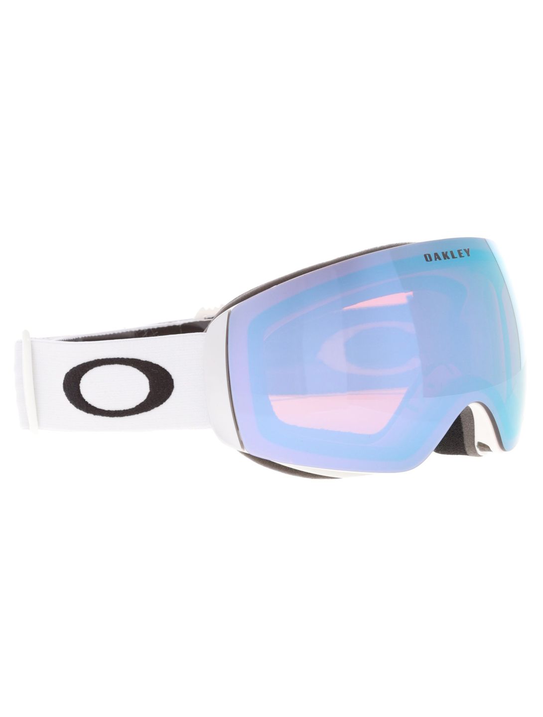 Oakley, Flight Deck M skibril unisex Matte White - Prizm Sapphire Iridium wit 