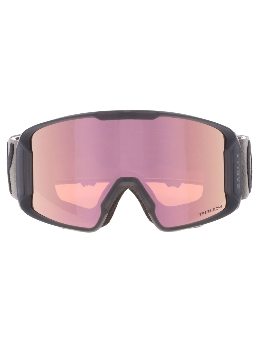 Oakley, Line Miner L skibril unisex Matte B1B Forged Iron - Prizm Rose Gold Iridium grijs 