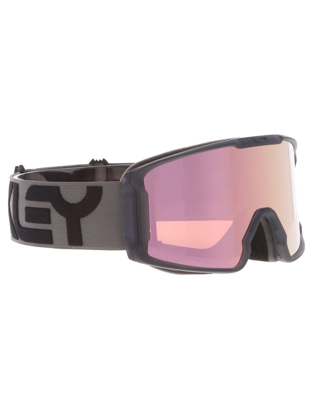 Oakley, Line Miner L skibril unisex Matte B1B Forged Iron - Prizm Rose Gold Iridium grijs 