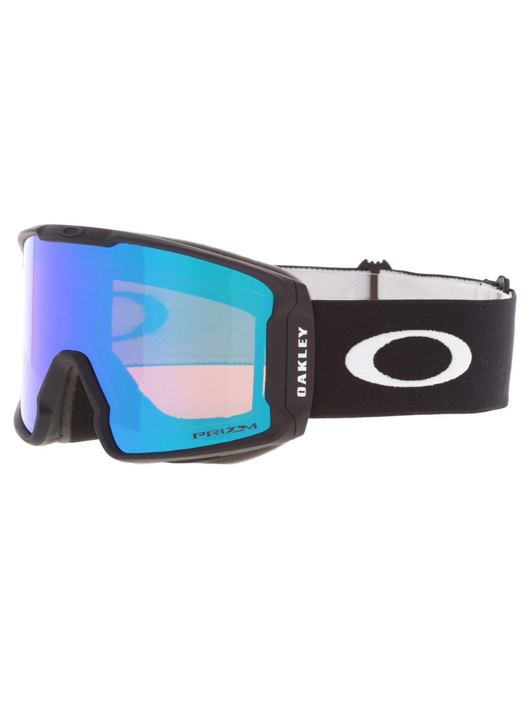 Oakley, Line Miner L skibril unisex Matte Black - Prizm Argon Iridium zwart 