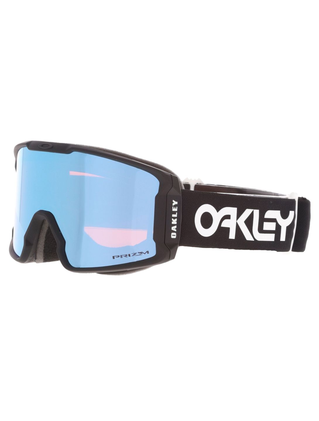 Oakley, Line Miner M skibril unisex Factory Pilot Black - Prizm Sapphire Iridium wit, zwart 