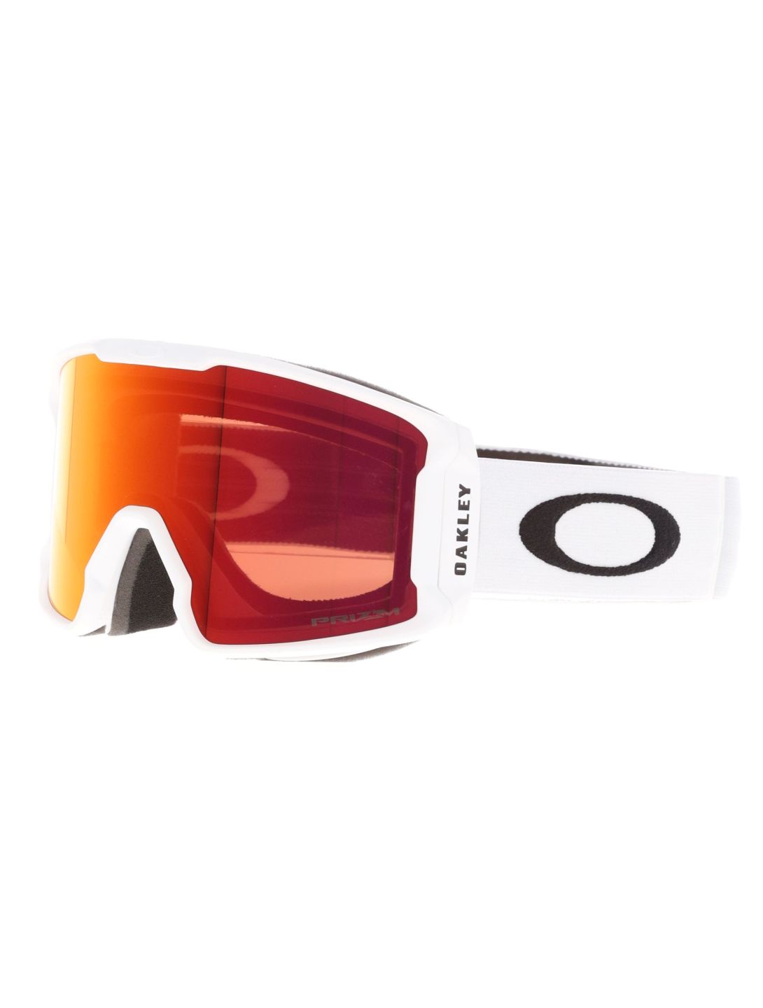 Oakley, Line Miner M skibril unisex Matte White - Prizm Torch Iridium wit 