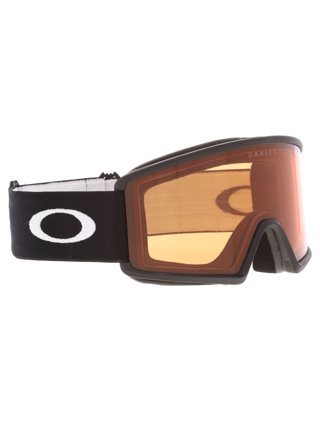 Oakley, Target Line L skibril unisex Matte Black - Prizm Persimmon zwart 