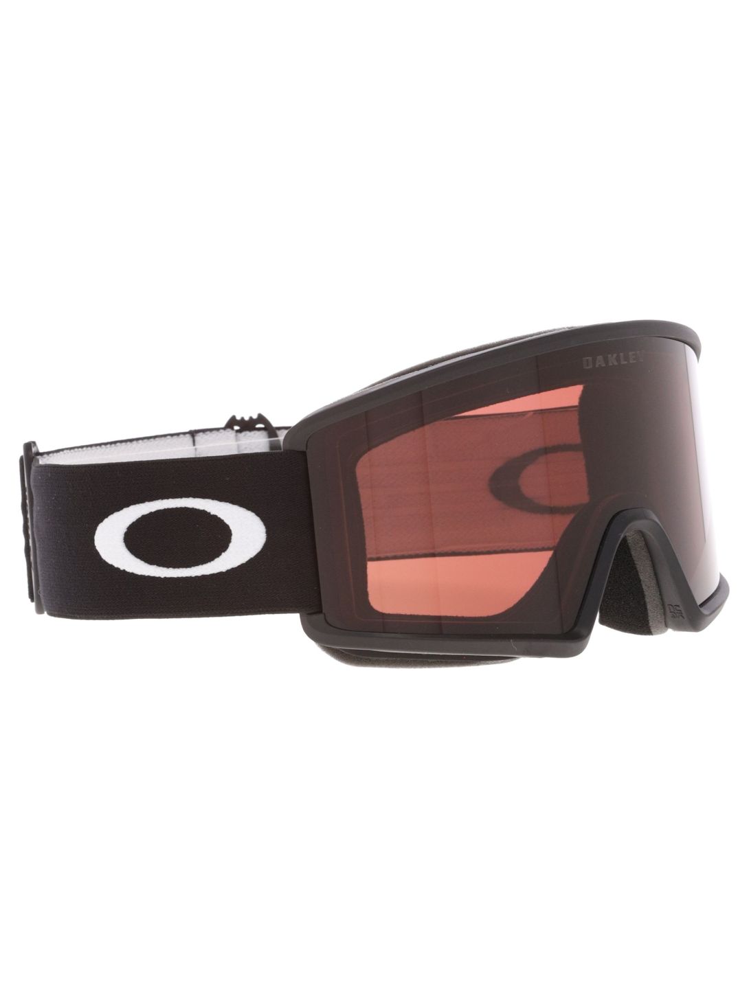 Oakley, Target Line L skibril unisex Matte Black - Prizm Dark Grey zwart 