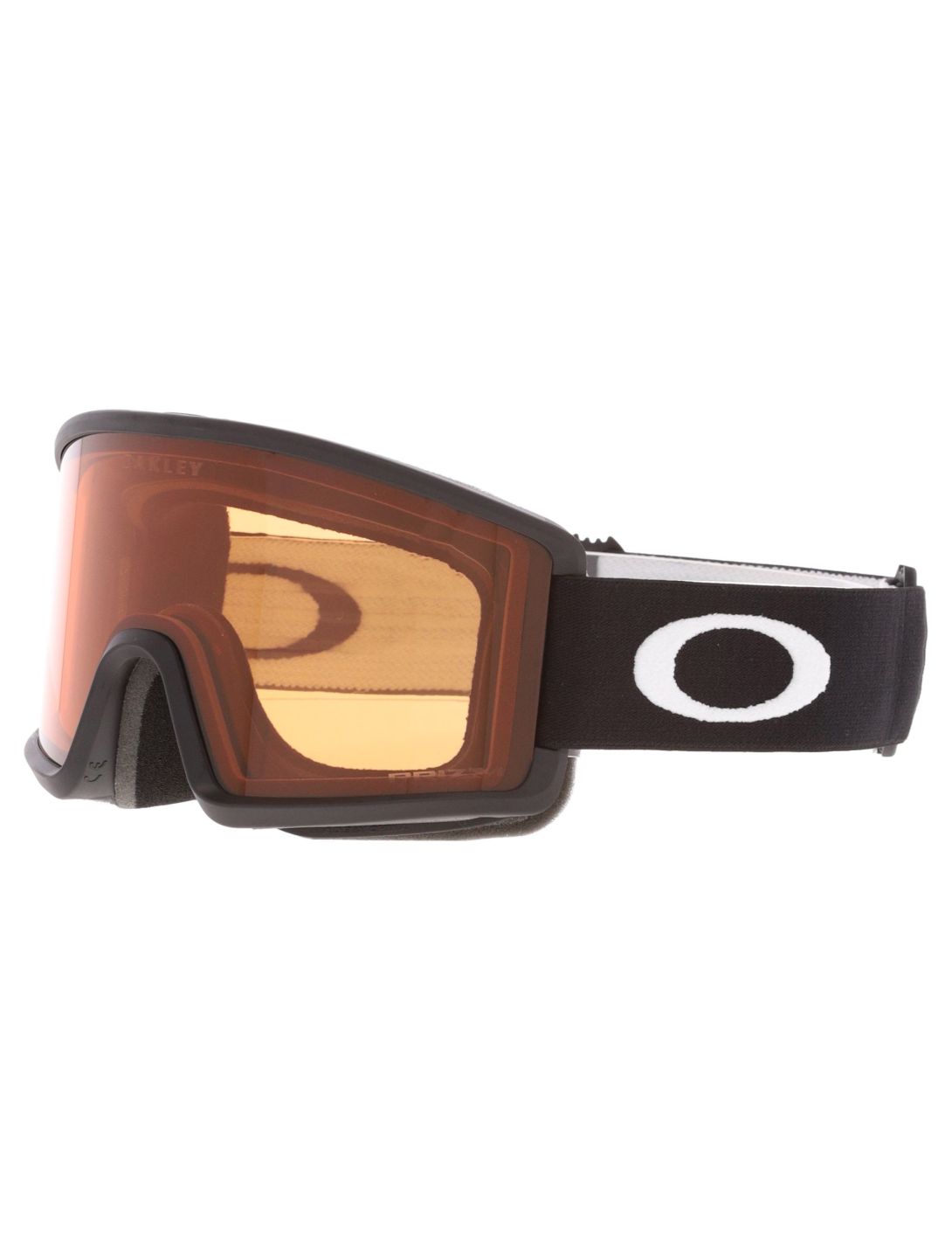 Oakley, Target Line M skibril unisex Matte Black - Prizm Persimmon zwart 