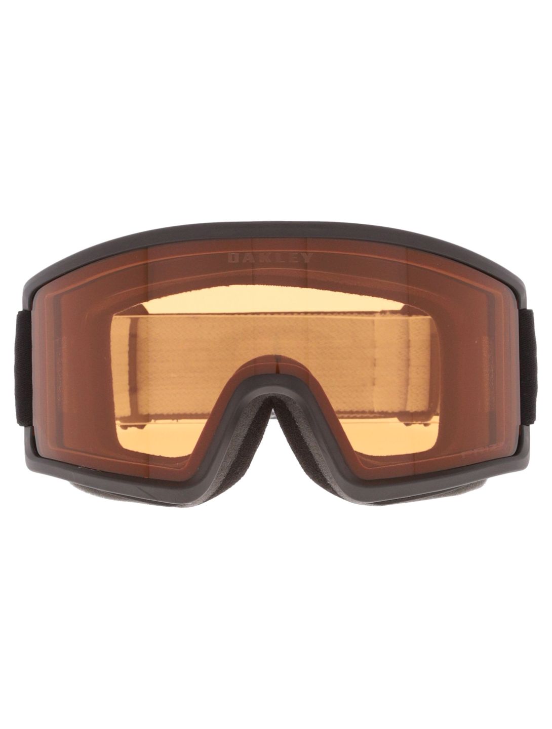 Oakley, Target Line M skibril unisex Matte Black - Prizm Persimmon zwart 