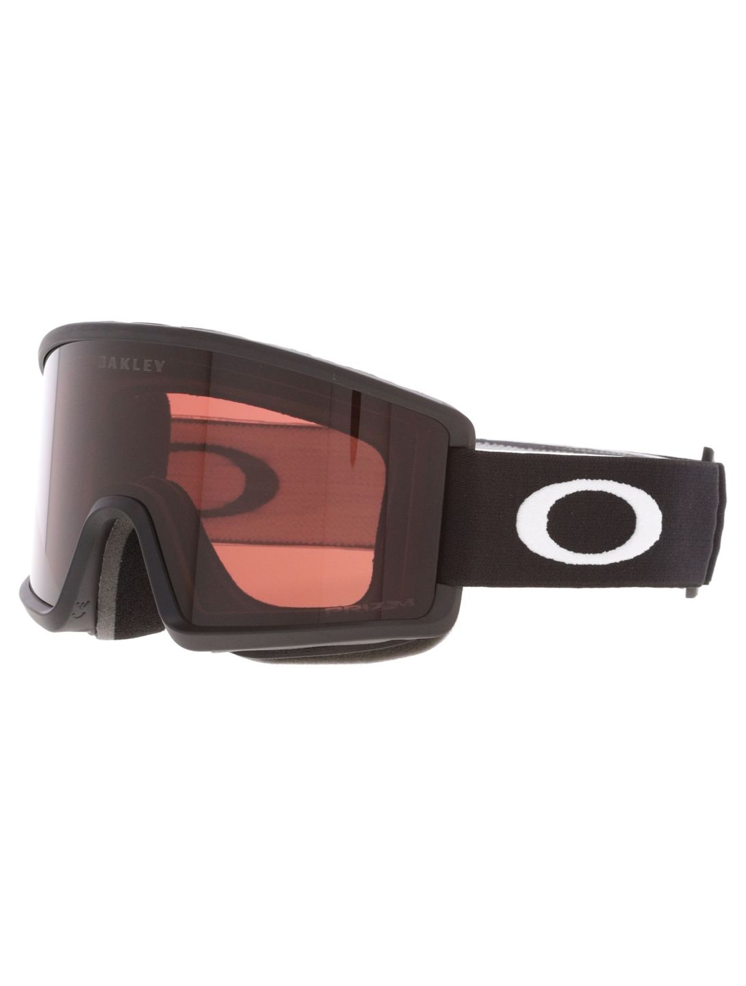 Oakley, Target Line M skibril unisex Matte Black - Prizm Dark Grey zwart 