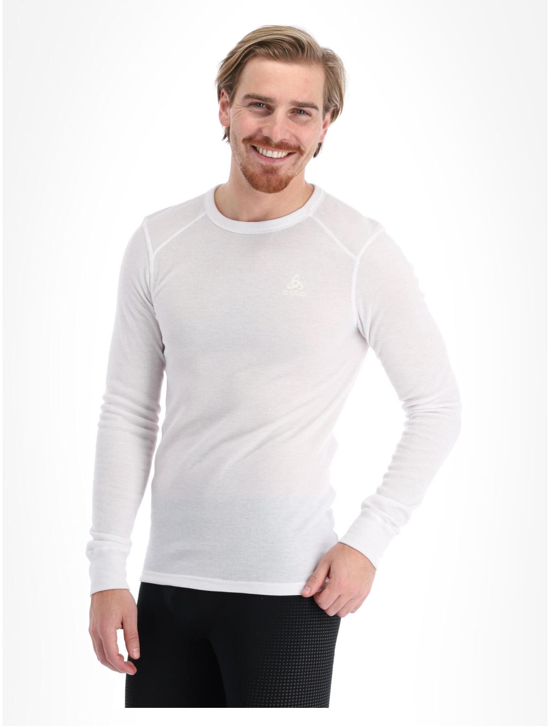 Odlo, Active Warm Eco thermoshirt heren White wit 