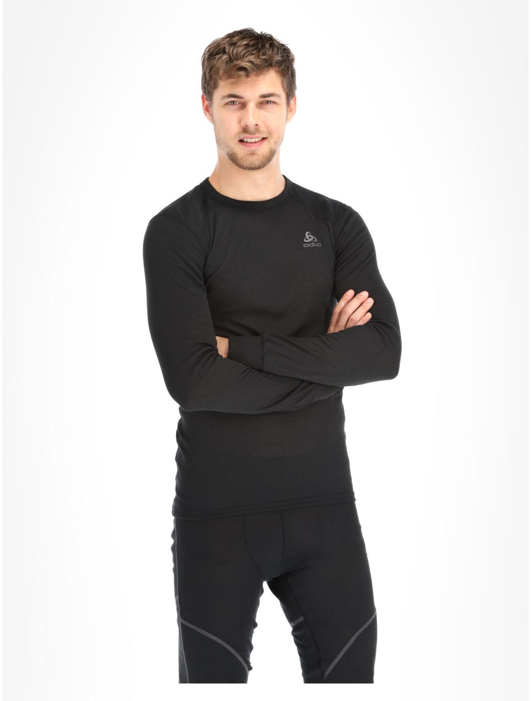 Odlo, Active Warm Eco thermoshirt heren Black zwart 