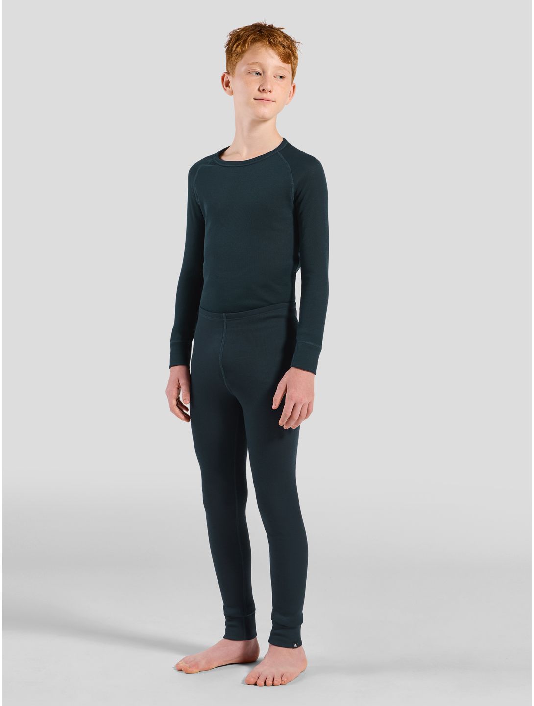 Odlo, Active Warm Eco thermobroek kinderen Dark Sapphire blauw 