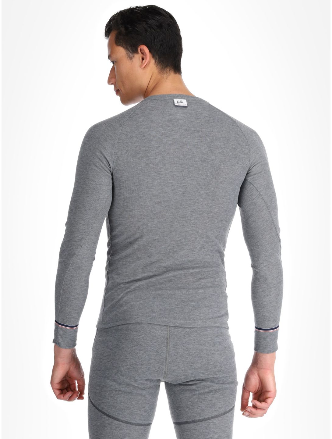 Odlo, Active Warm Originals thermoshirt heren Odlo Steel Grey Melange grijs 