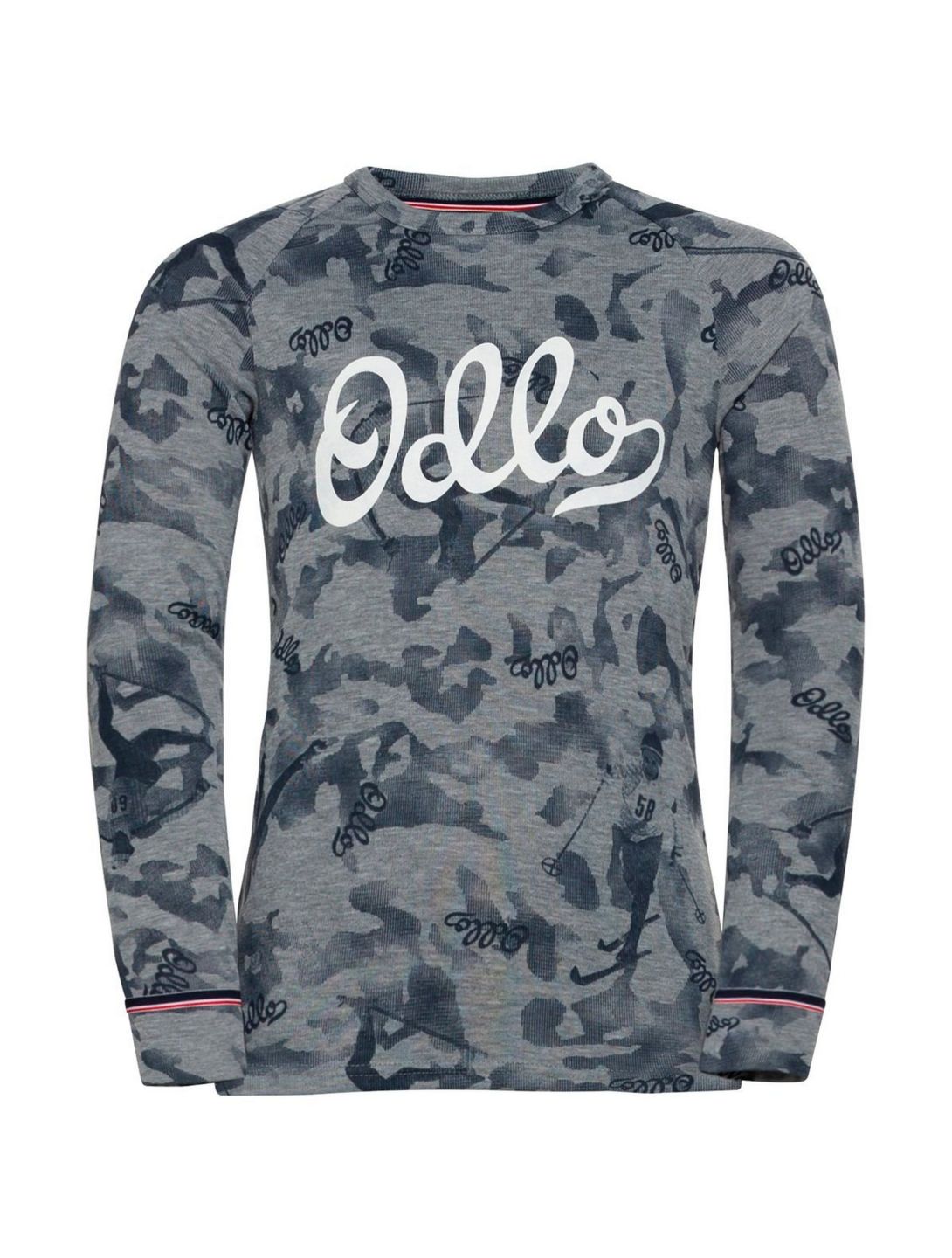 Odlo, Active Warm Originals thermoshirt kinderen Grijs