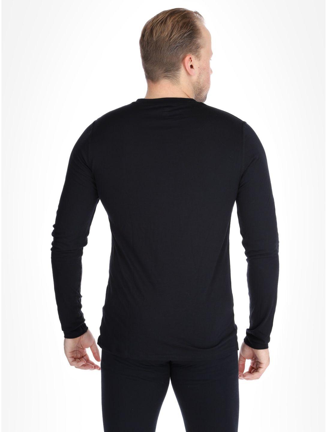 Odlo, Merino 160 thermoshirt heren Black zwart 