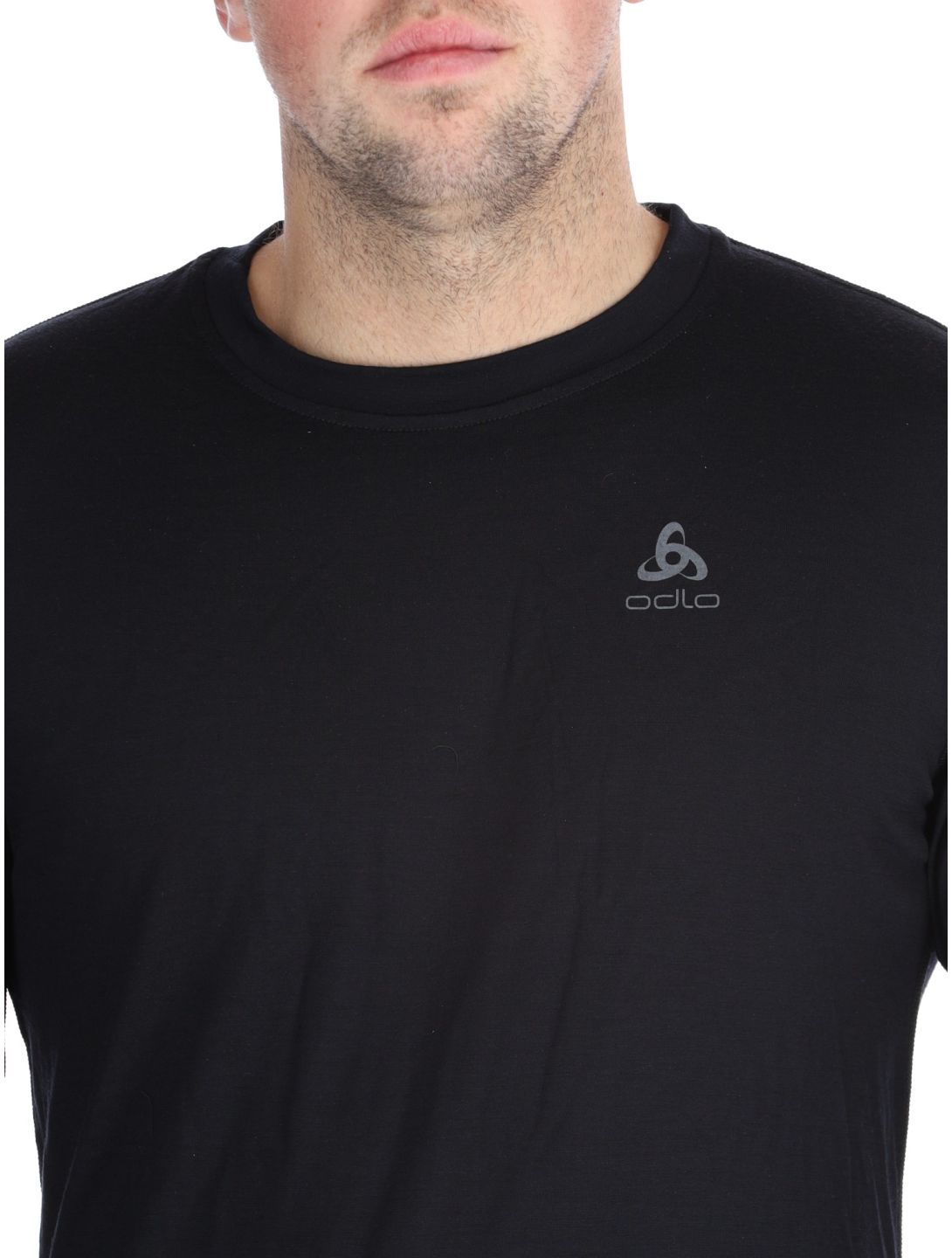 Odlo, Merino 160 thermoshirt heren Black zwart 