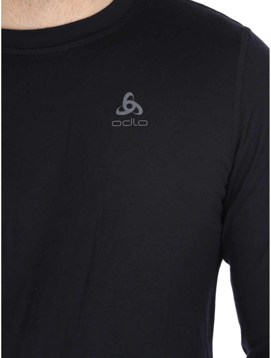 Odlo, Merino 160 thermoshirt heren Black zwart 