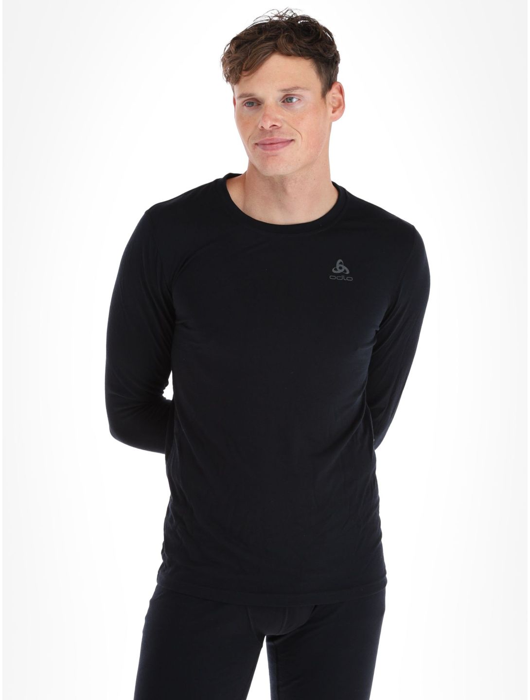 Odlo, Merino 200 thermoshirt heren Black zwart 