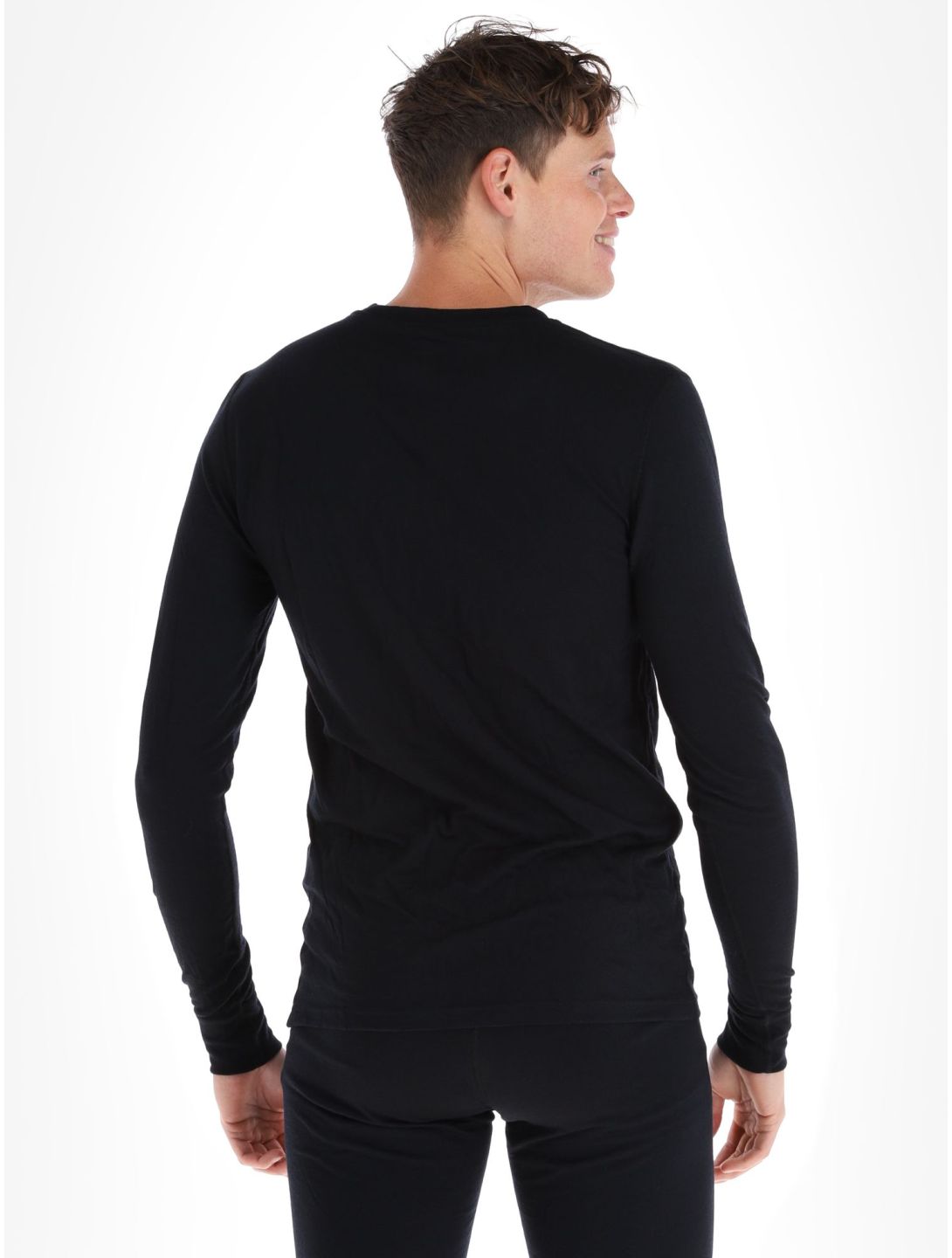 Odlo, Merino 200 thermoshirt heren Black zwart 