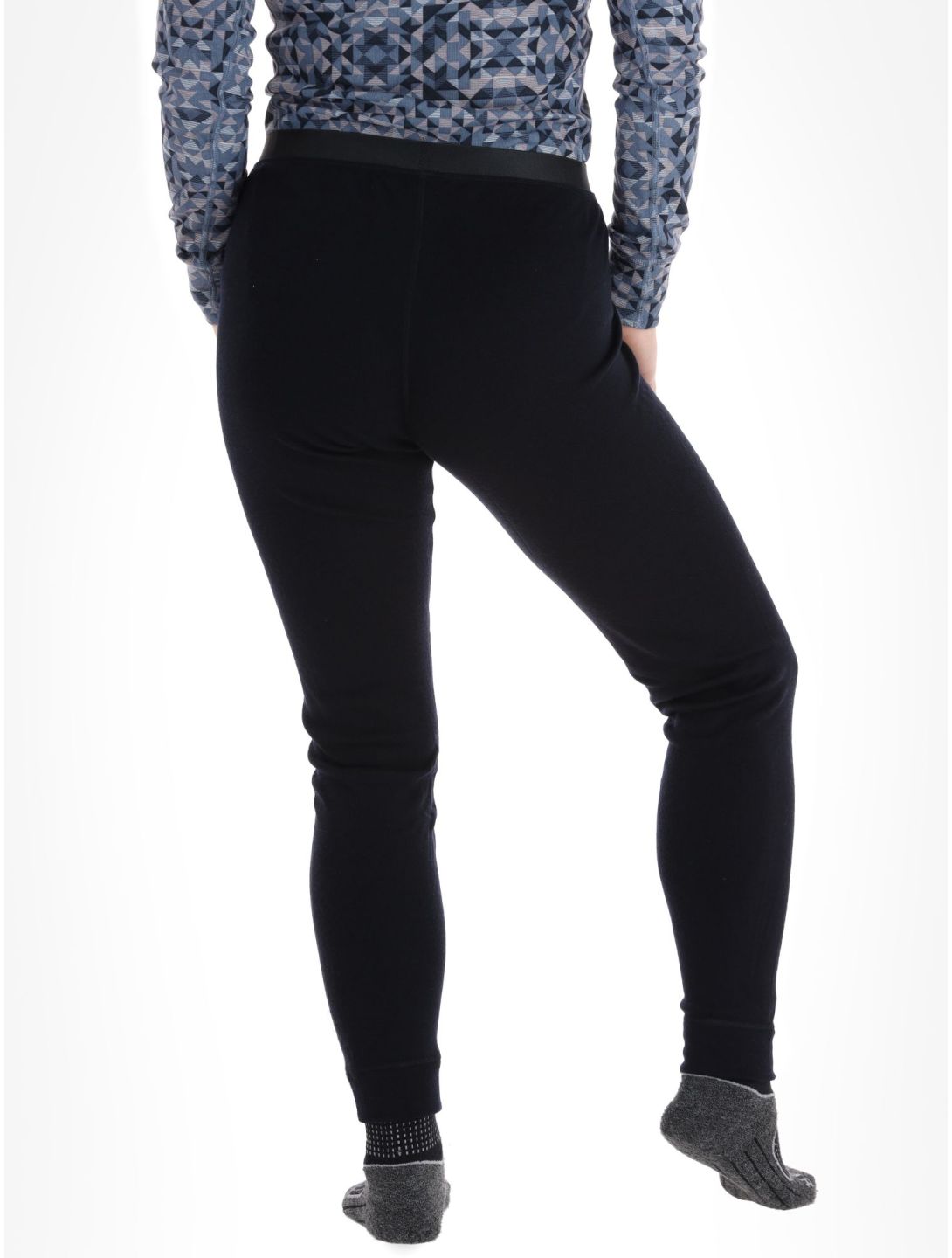 Odlo, Merino 260 thermobroek dames Black zwart 