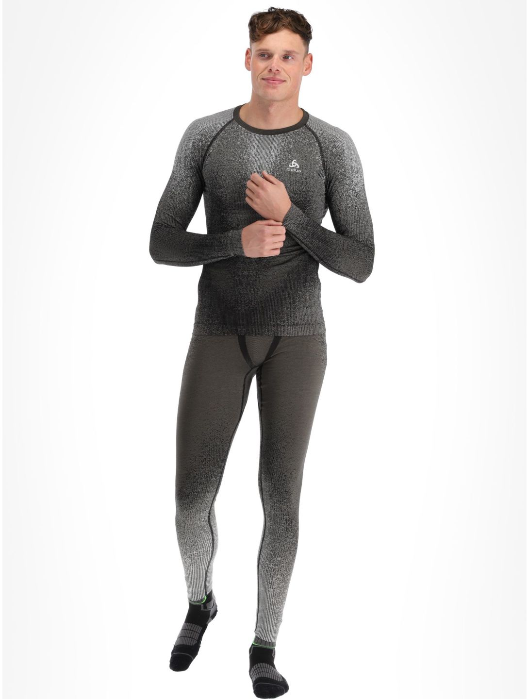 Odlo, Perfomance Eco thermoshirt heren Black zwart 