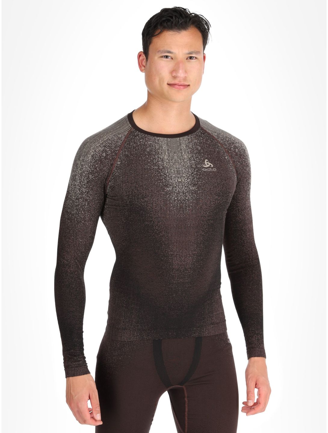 Odlo, Perfomance Eco thermoshirt heren Fudge paars 