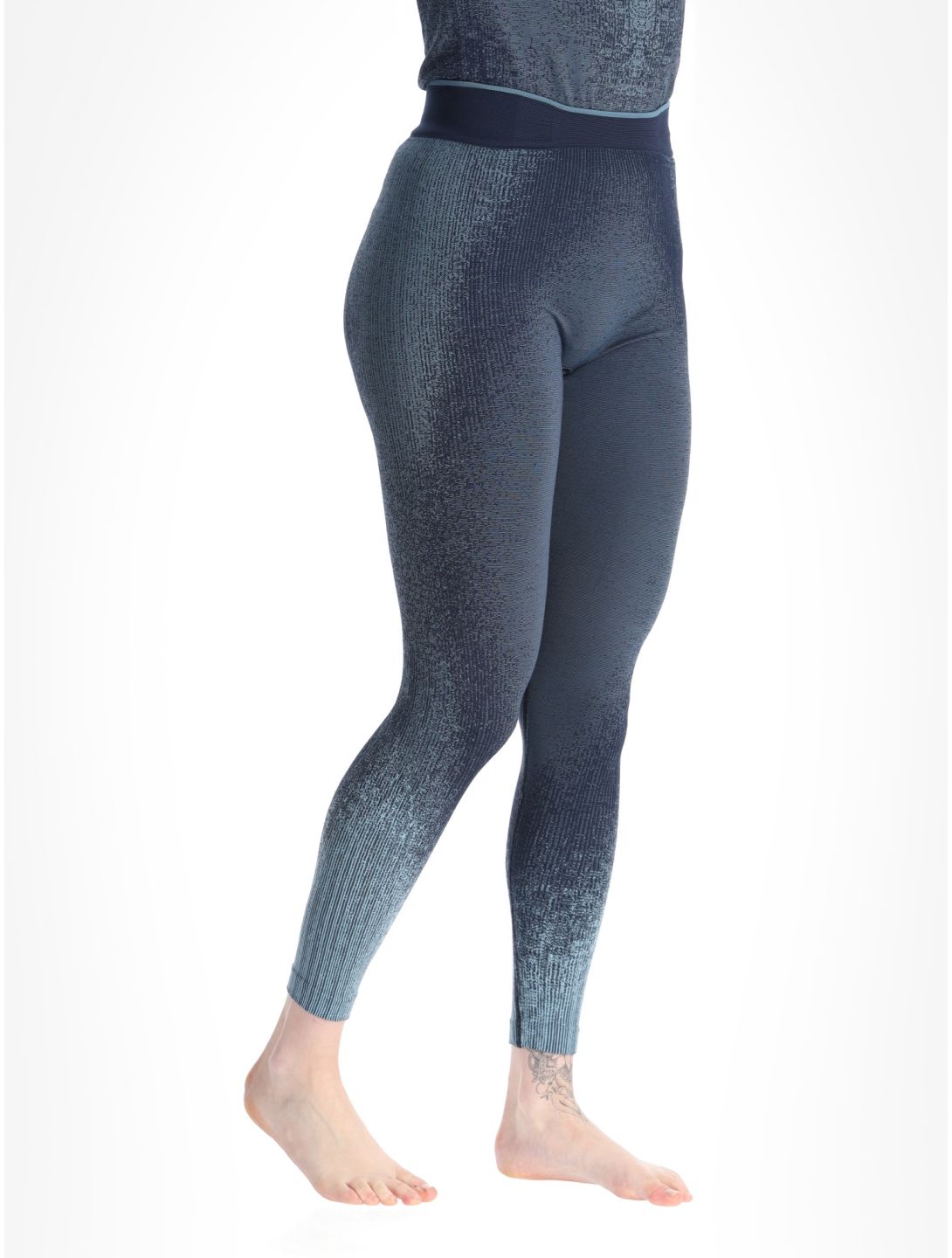 Odlo, Perfomance Eco thermobroek dames Provincial Blue blauw 