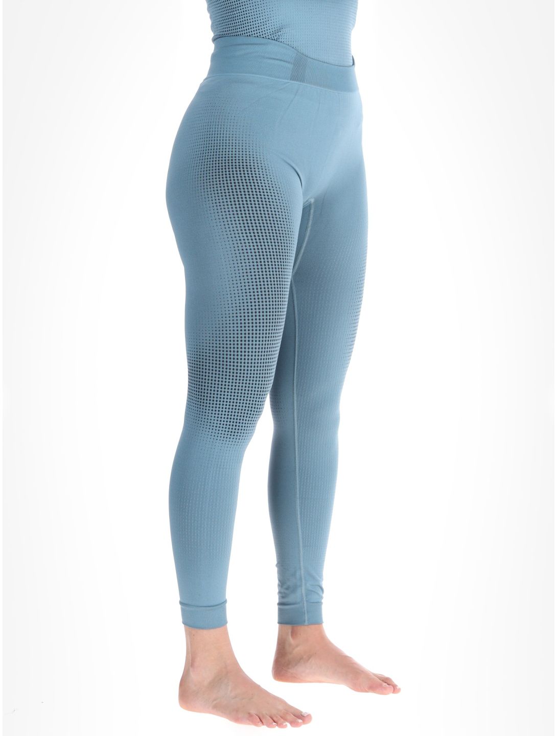 Odlo, Perfomance Warm Eco thermobroek dames Provincial Blue blauw 