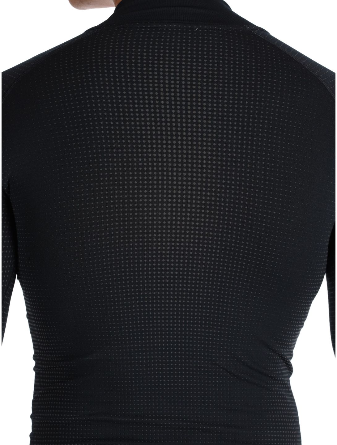 Odlo, Perfomance Zip Performance Warm Eco skipully heren Black - Odlo Graphite Grey grijs, zwart 