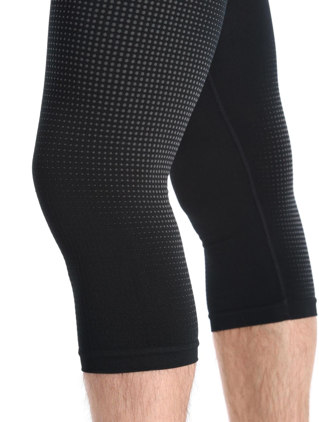 Odlo, Perfomance Warm Eco thermobroek heren Black - Odlo Graphite Grey grijs, zwart 