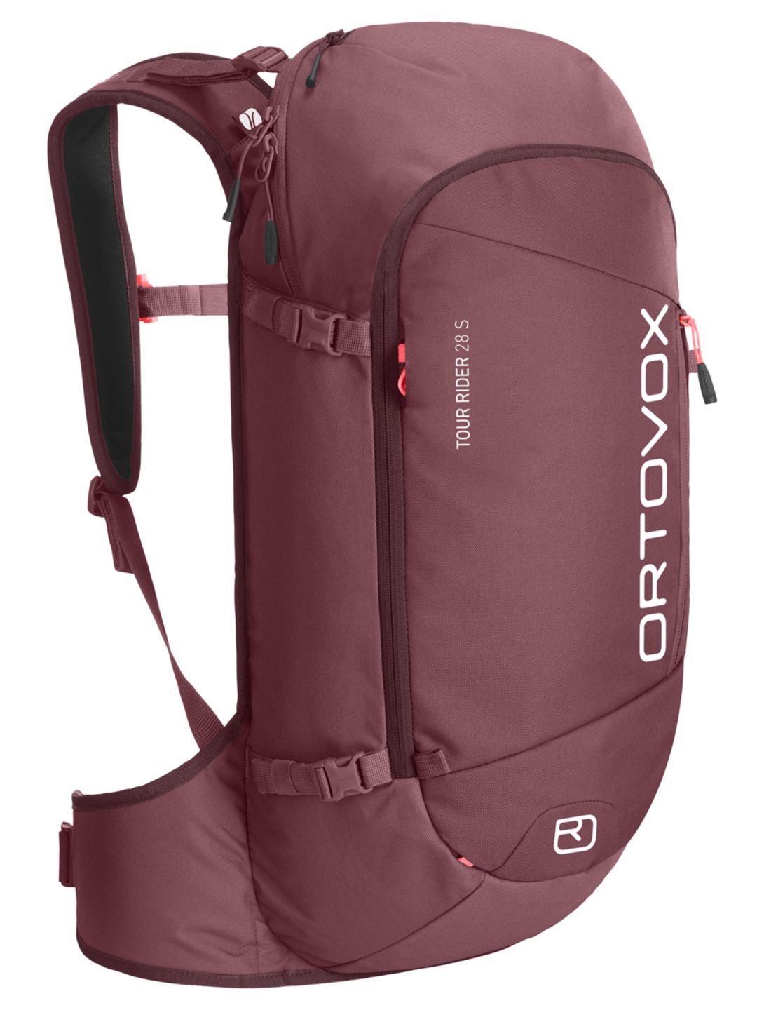 Ortovox, Tour Rider 28 S rugzak unisex Mountain Rose bordeaux 