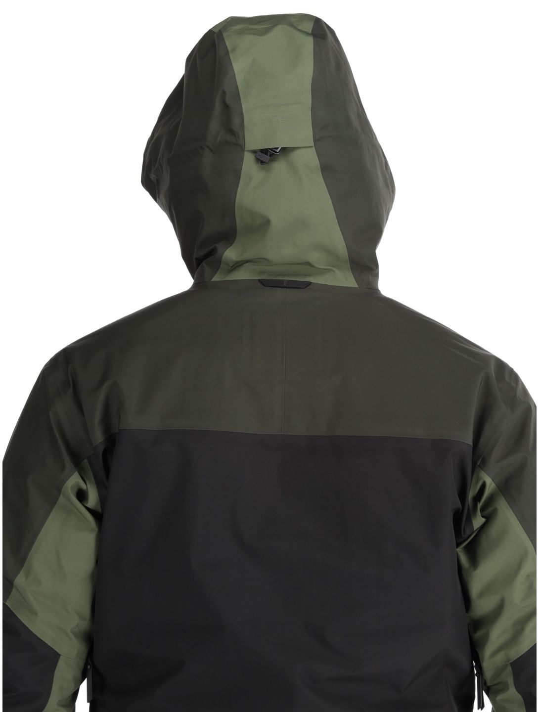 Peak Performance, M Gravity Gore-Tex 3L hardshell ski-jas heren Olive Extreme / Offblack / Pine Needle groen, zwart 