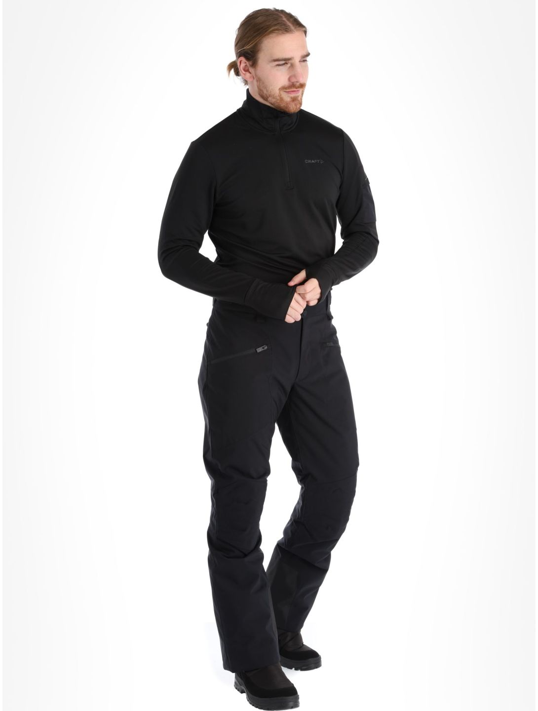 Peak Performance, M Scoot Insulated Ski skibroek heren Black zwart 