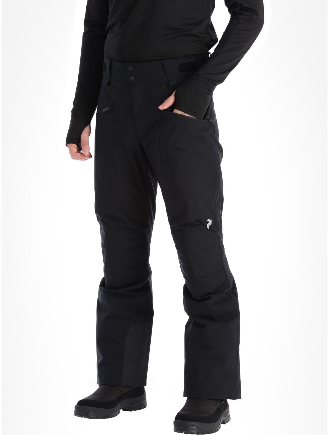 Peak Performance, M Scoot Insulated Ski skibroek heren Black zwart 