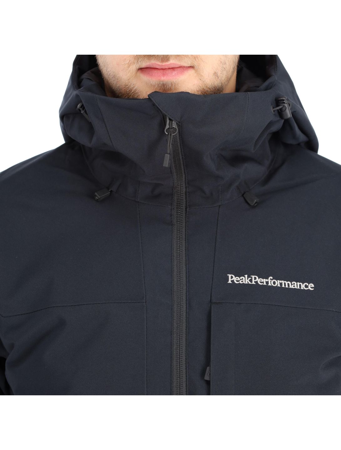 Peak Performance, Maroon ski-jas slim fit heren Zwart