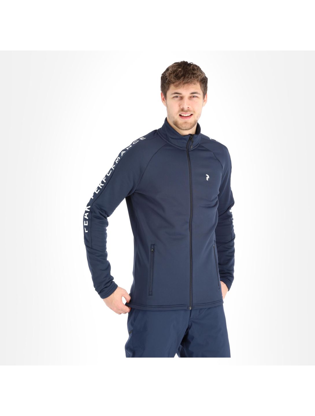 Peak Performance, Rider Zip vest heren shadow blauw 