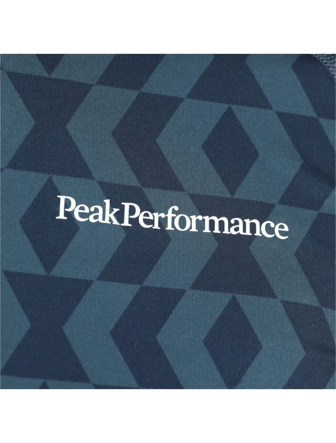 Peak Performance, Spirit Half Zip Printed thermoshirt heren pattern Blauw