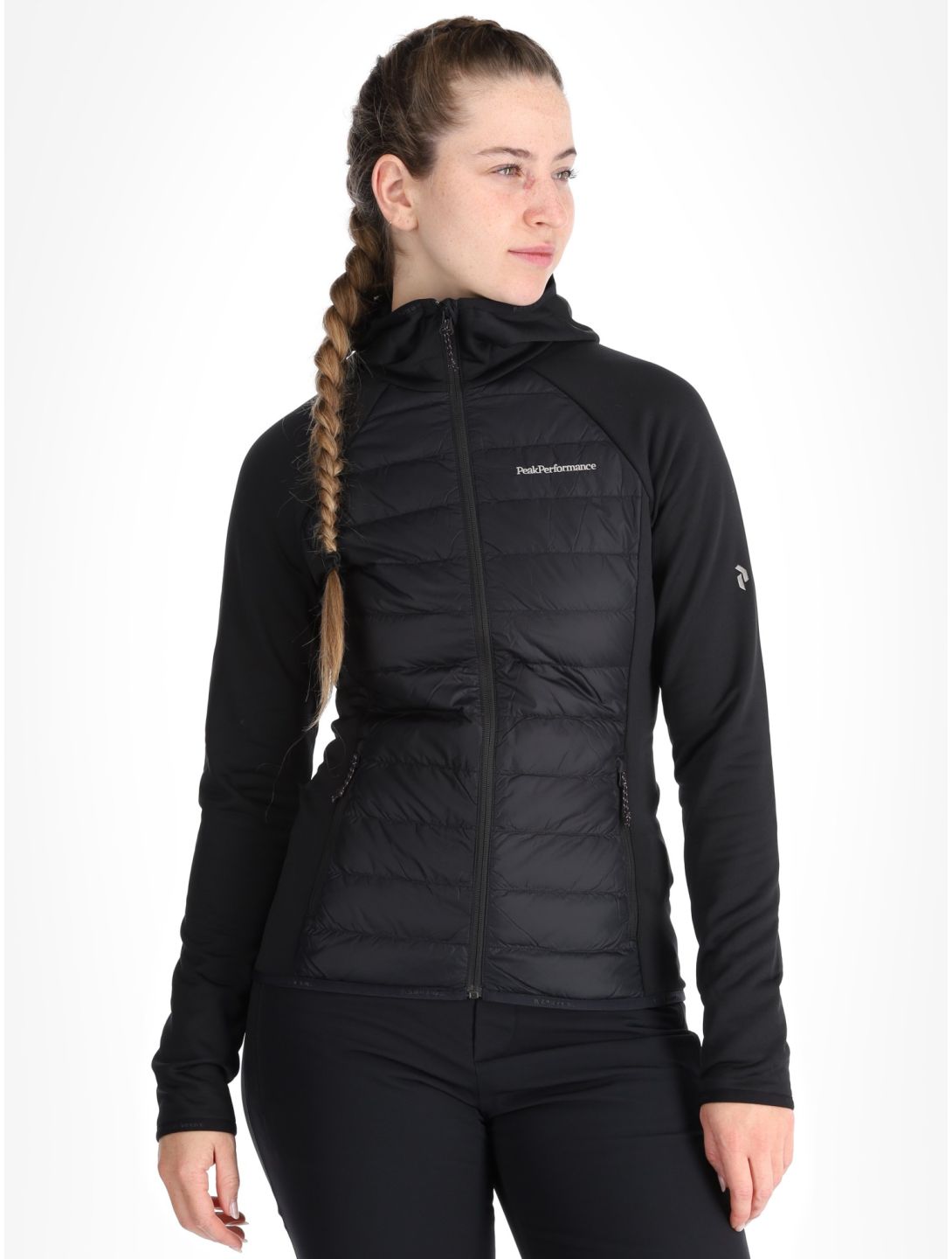 Peak Performance, W Down Hybrid Hood vest dames 