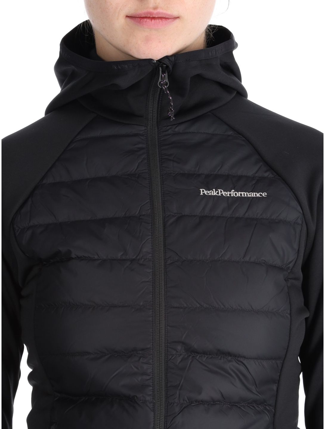 Peak Performance, W Down Hybrid Hood vest dames 